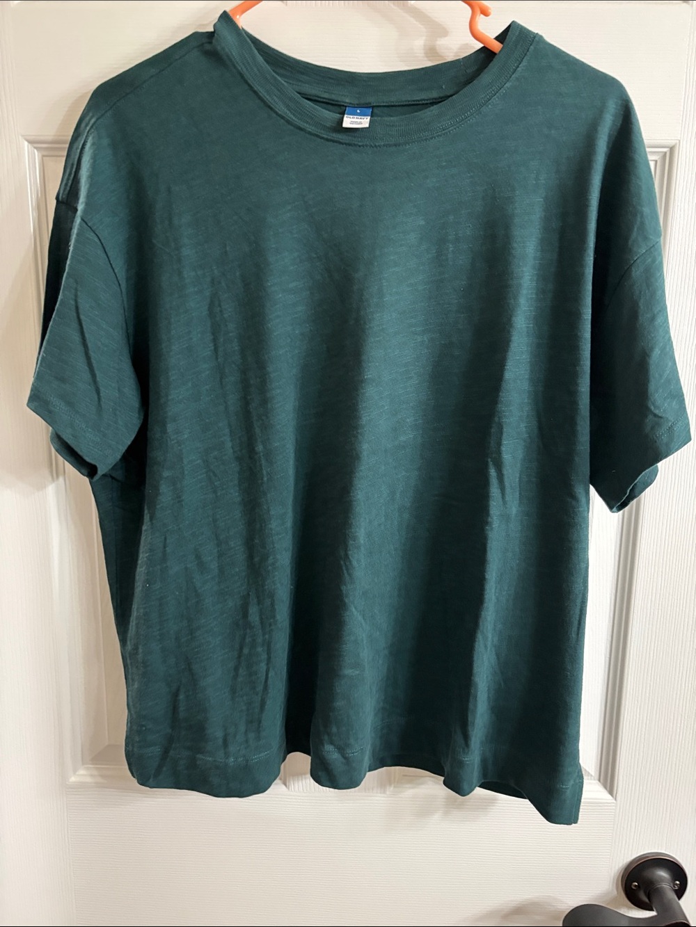 Old Navy Men's Short Sleeve Crew Tee in Teal Green